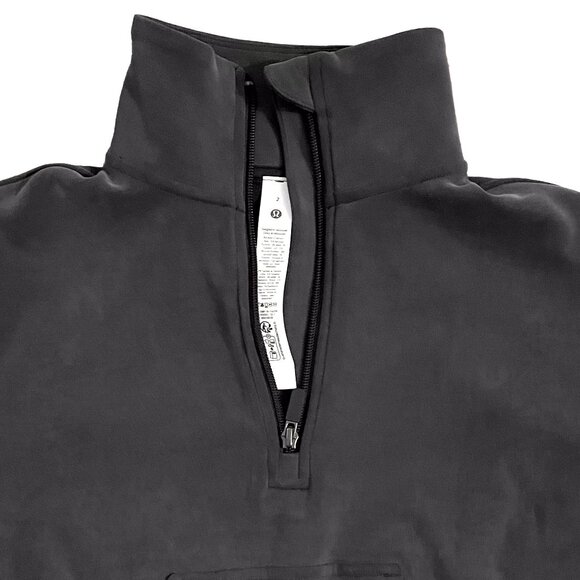 NWOT Lululemon Brushed Softstreme Half Zip Sweatshirt - Picture 5 of 6
